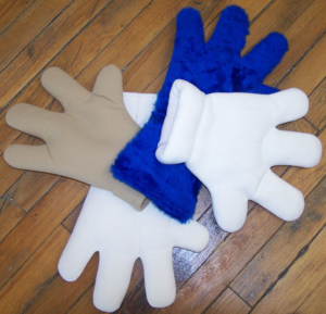 mascot gloves